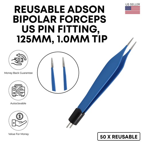 Adson bipolar forceps - adson,
