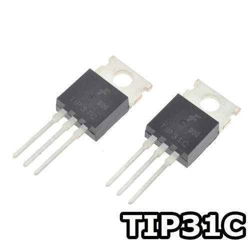 2pcs tip31c npn - 3a, 100v