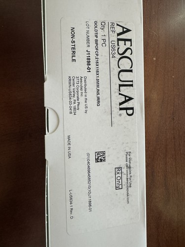 Aesculap goldtip bipolar - aesculap,